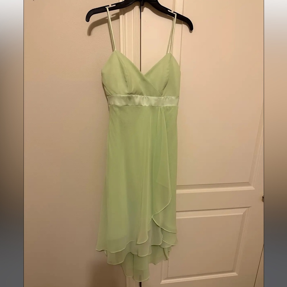 Green/Pistachio Bridesmaid Dress by Alfred Angelo - size 6
